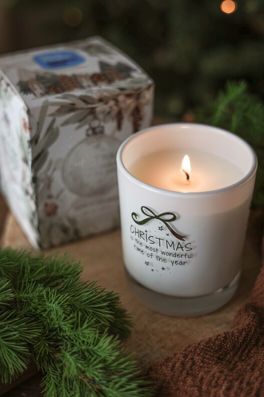 Majas Cottage Duftlys Merry Christmas – Eple & Kanel