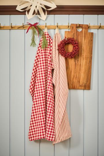 Ib Laursen Håndlaget krans med trepærler