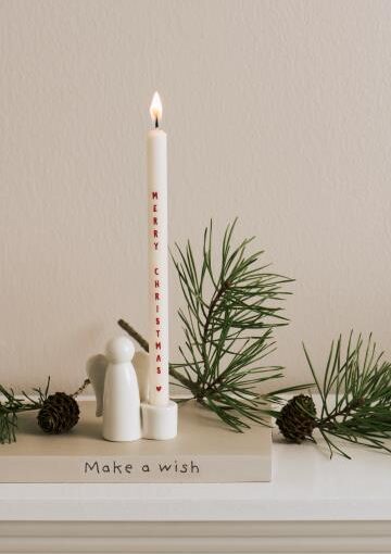 Ib Laursen Stearinglys Merry Christmas