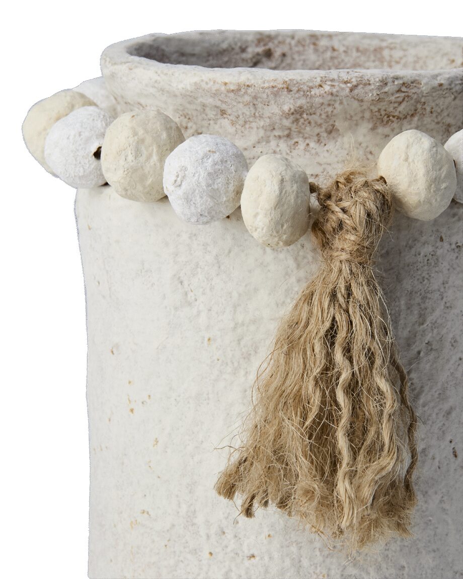 Affari Angus Pot Off White Ø16H19