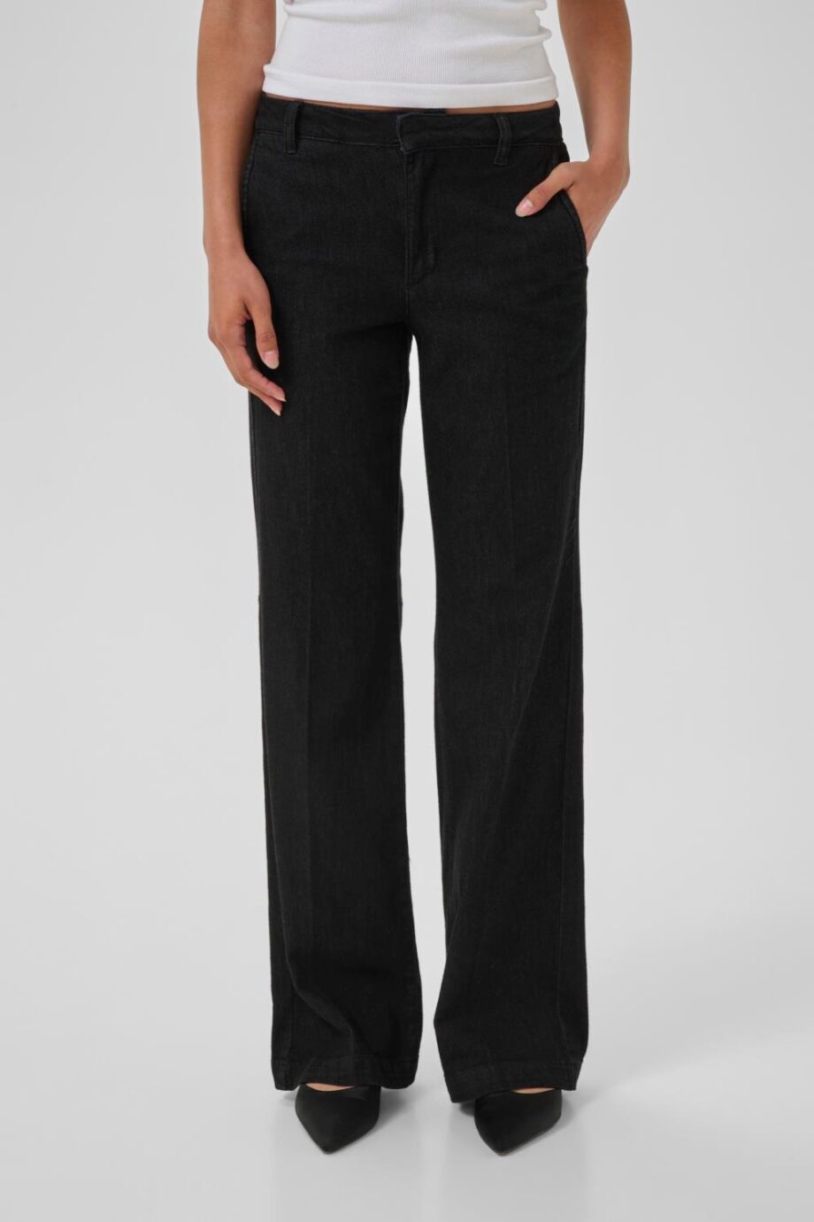 My Essential Wardrobe The Lara Pant Black 32