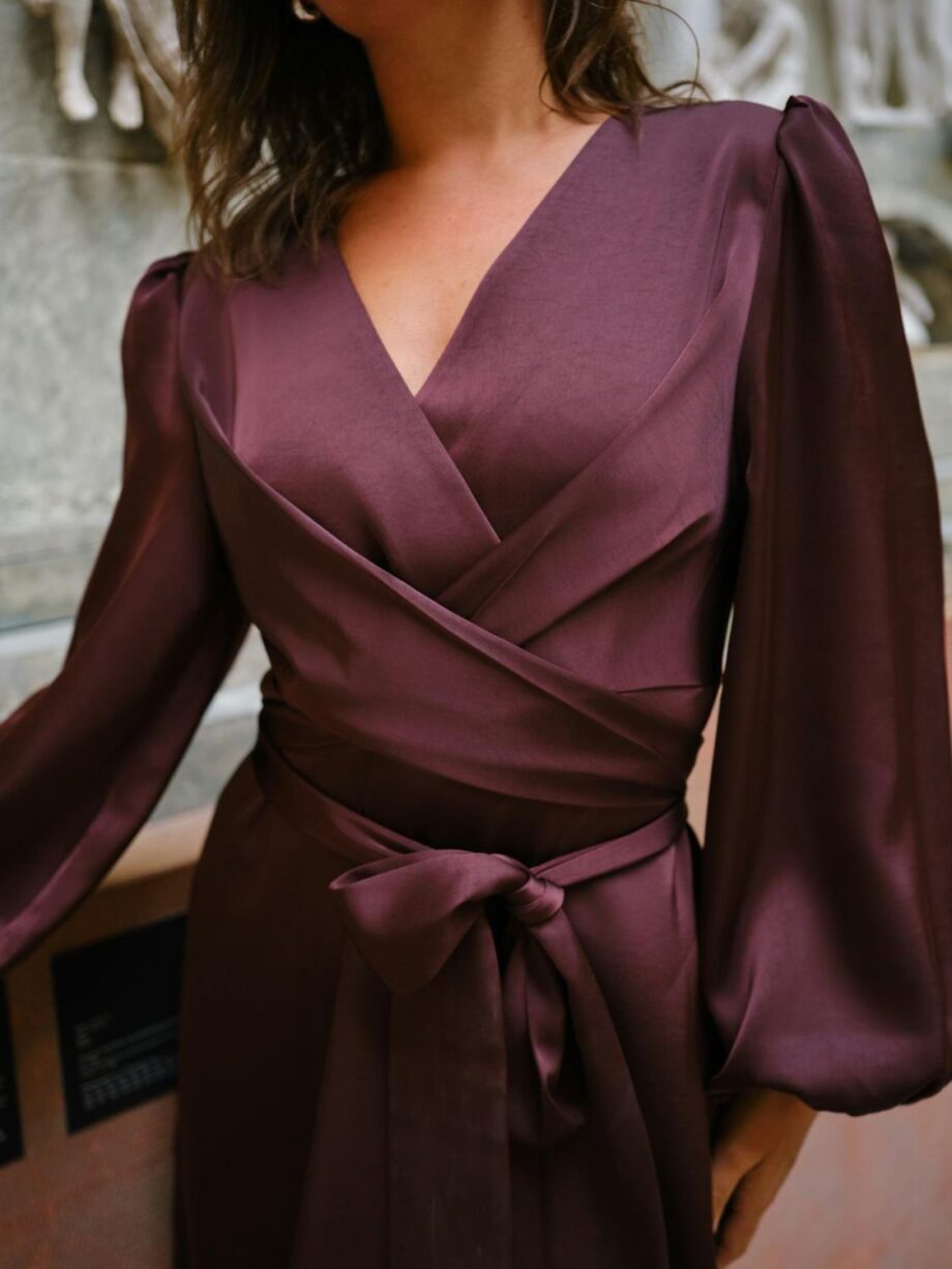 Neo Noir Rimini Heavy Sateen Dress