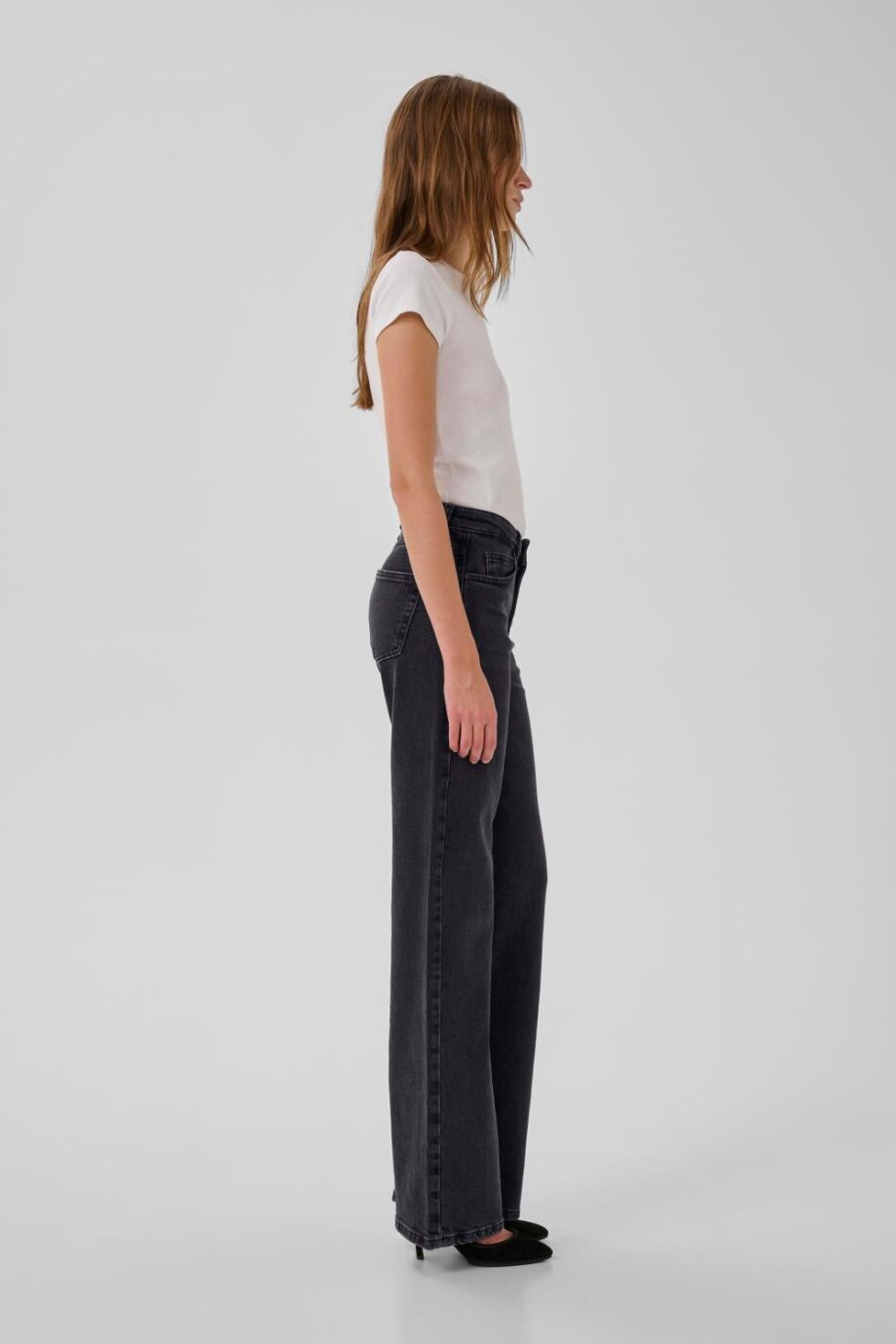 My Essential Wardrobe The Louis High Wide Black 30