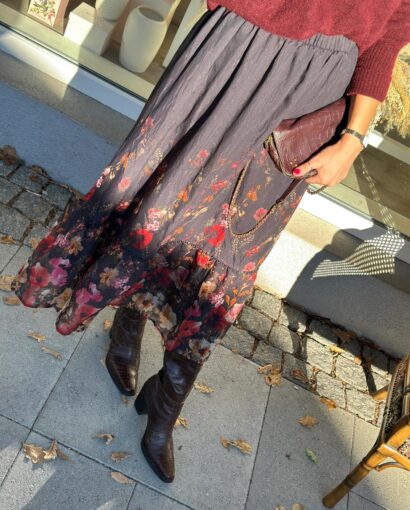 YAS Romantica Long Skirt