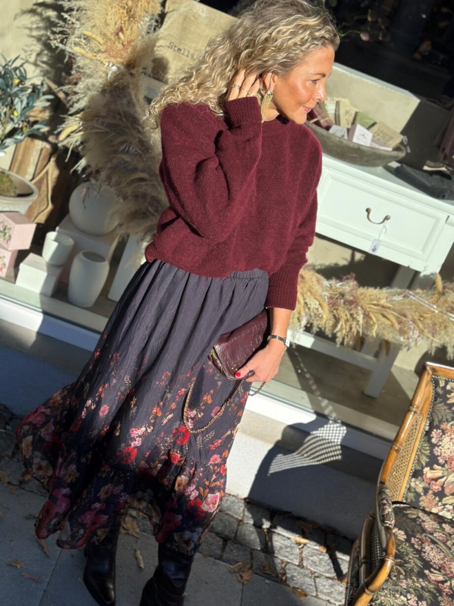 YAS Romantica Long Skirt