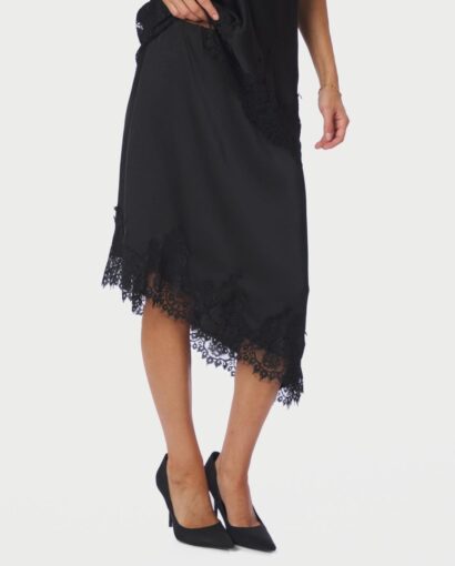 Neo Noir Fiora Lace Skirt