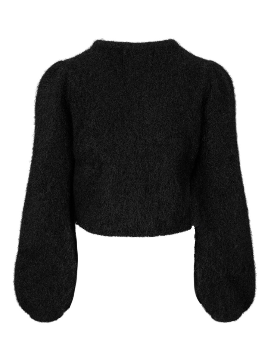 Ella & il Amelia Chunky Cardigan Black