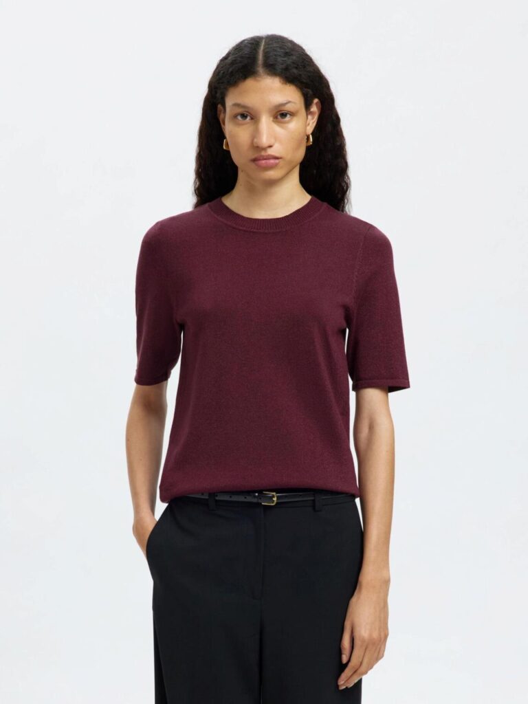 Selected Femme Lura 2/4 Knit Fig
