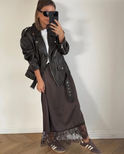 From Paris Wth Love Lumine Skirt Choco