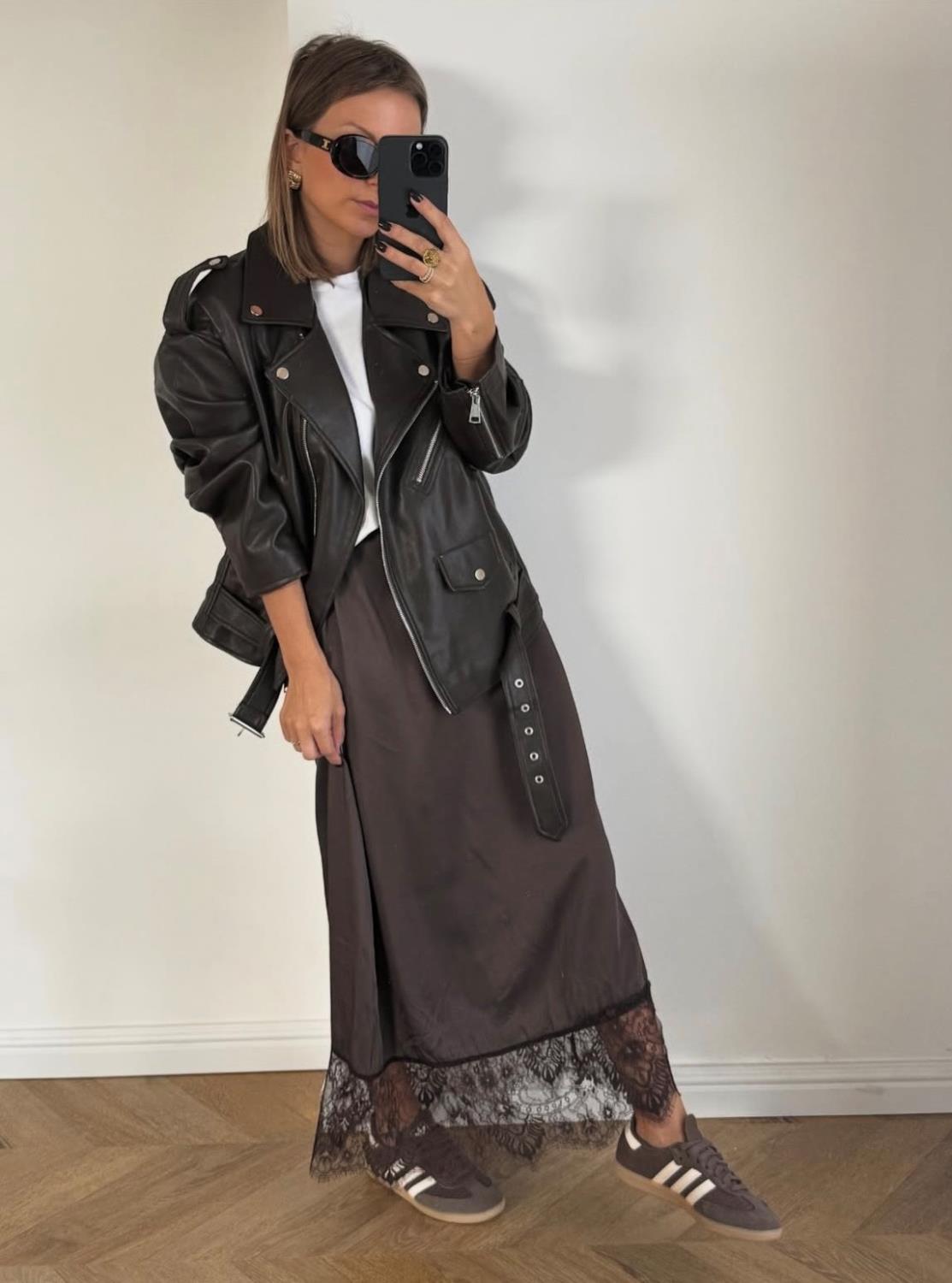 From Paris Wth Love Lumine Skirt Choco