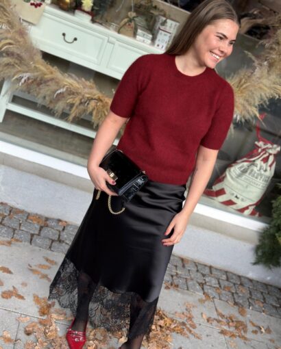 From Paris With Love Lumine Skirt Black