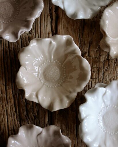 Majas Cottage Blomstra Skål Sand