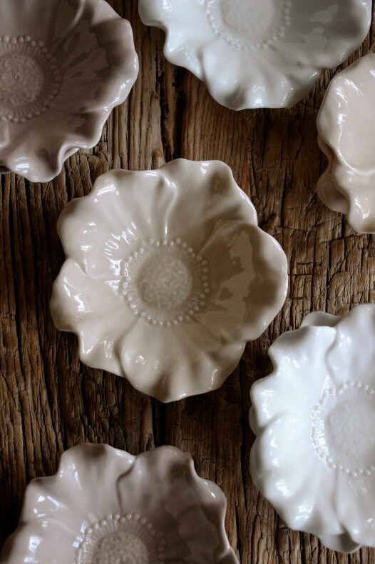 Majas Cottage Blomstra Skål Sand