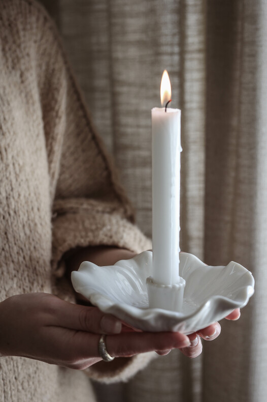 Majas Cottage Blomstra Lysestake