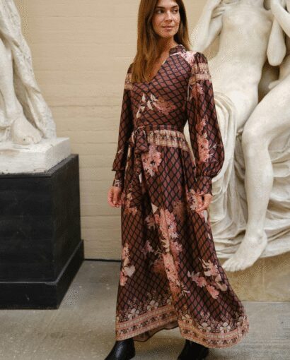 Neo Noir Nova Botanical Dress