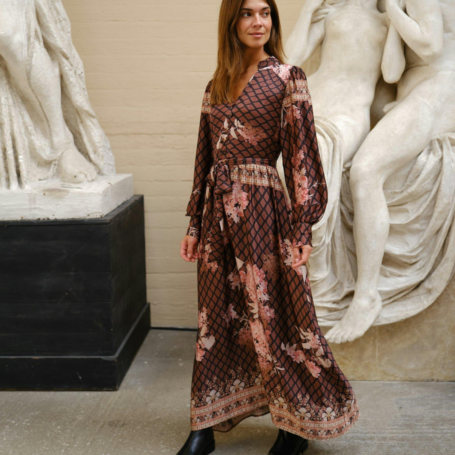 Neo Noir Nova Botanical Dress