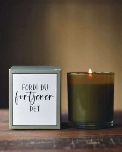 Trend Design Duftlys "Fordi du fortjener det"