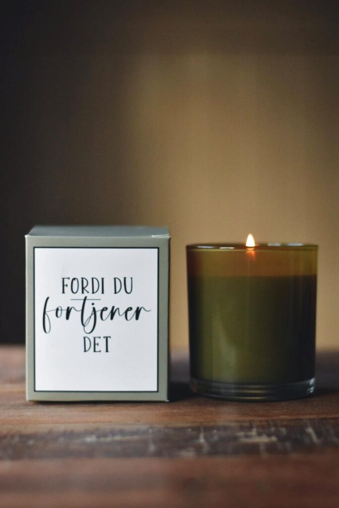 Trend Design Duftlys “Fordi du fortjener det”