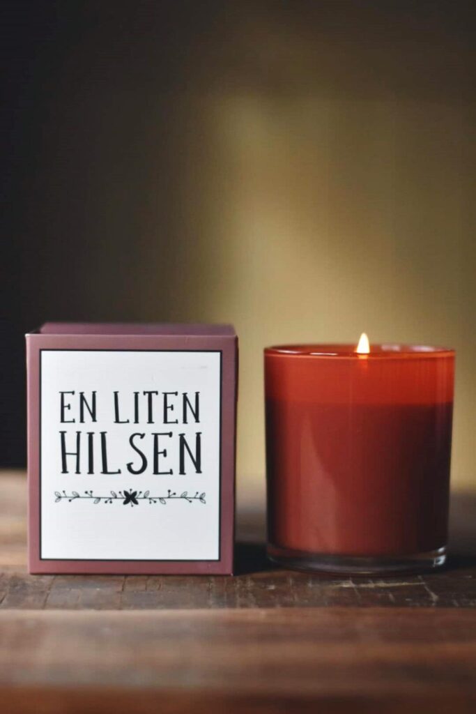 Trend Design Duftlys  “En liten hilsen”