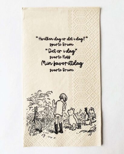 Trend Design Servietter "Min Favorittdag"