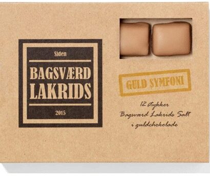 Bagværds Lakrids Gull Symfoni 125g