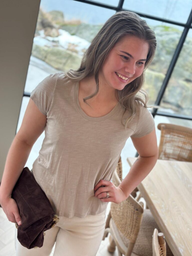 American Vintage T- Shirt Droit Jac48