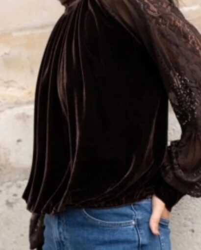 Le Coco Agathe Blouse Brown