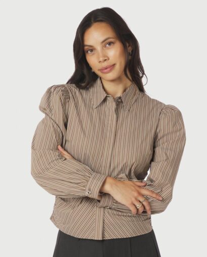 Neo Noir Ritta Stripe Shirt