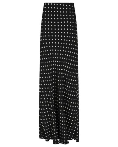 Neo Noir Vivo Crepe Dot Skirt