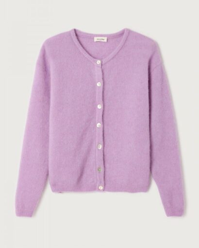 American Vintage Vito Cardigan Lavender
