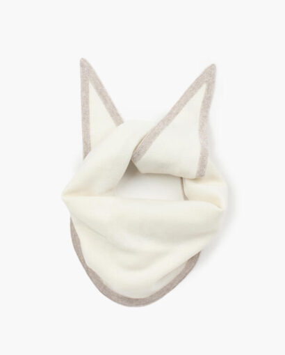 Nohr Lara Duo Triangle Scarf Offwhite