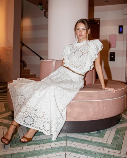 Miss Maya Astrid Skirt Chantilly Lace