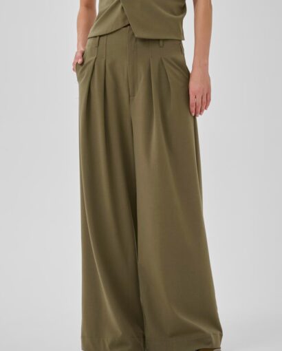 My Essential Wardrobe Hace Wide Pant Capers