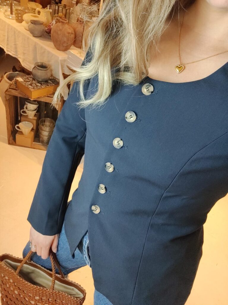 YAS Kariso Blazer Navy