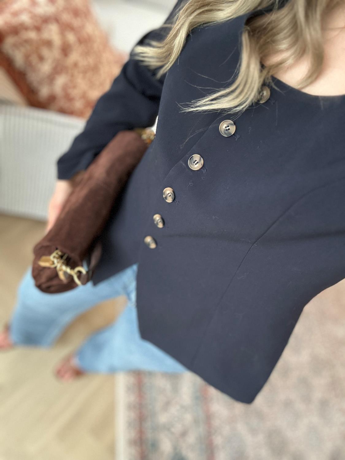 YAS Kariso Blazer Navy