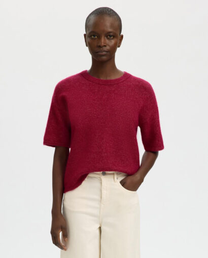 Selected Lulu 2/4 Knit Anemone