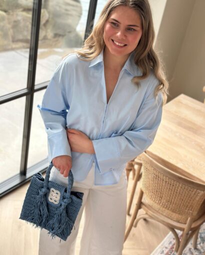 My Essential Wardrobe Sunna Boxy Short Shirt