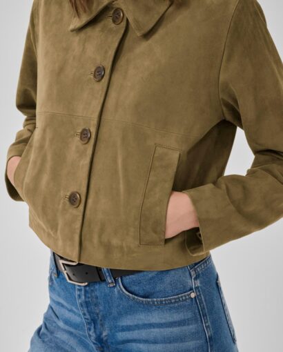 My Essential Wardrobe Petra Suede Jacket