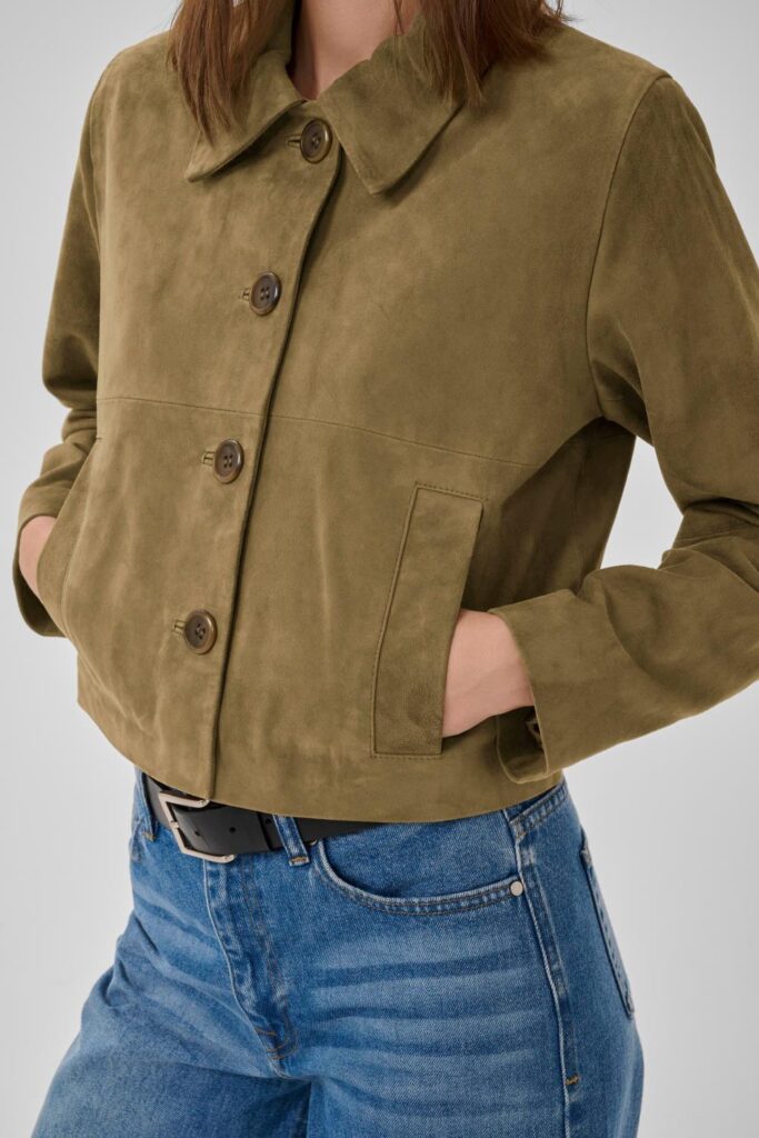 My Essential Wardrobe Petra Suede Jacket