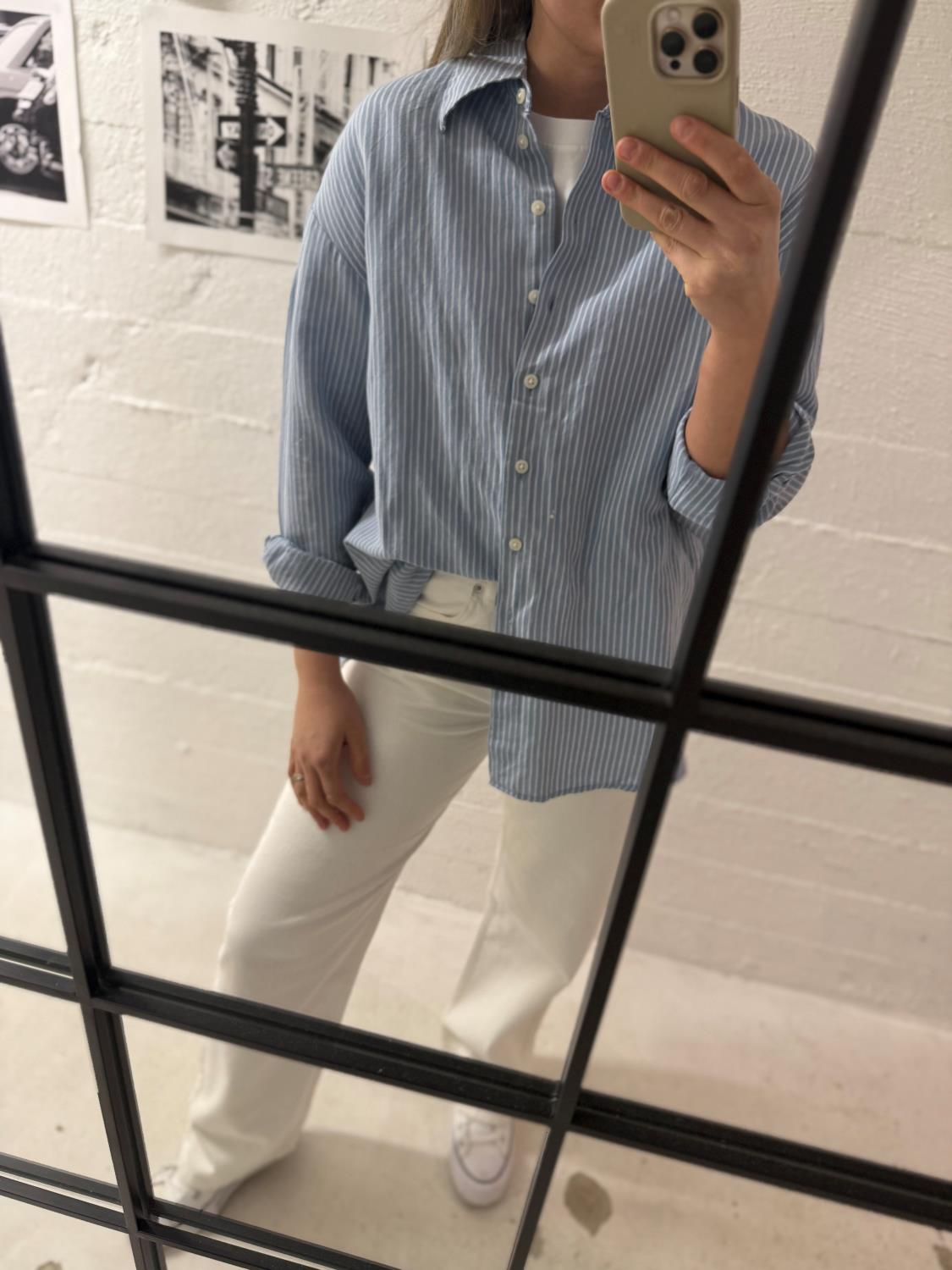 Selected Femme Cleo Oversize Linen Shirt