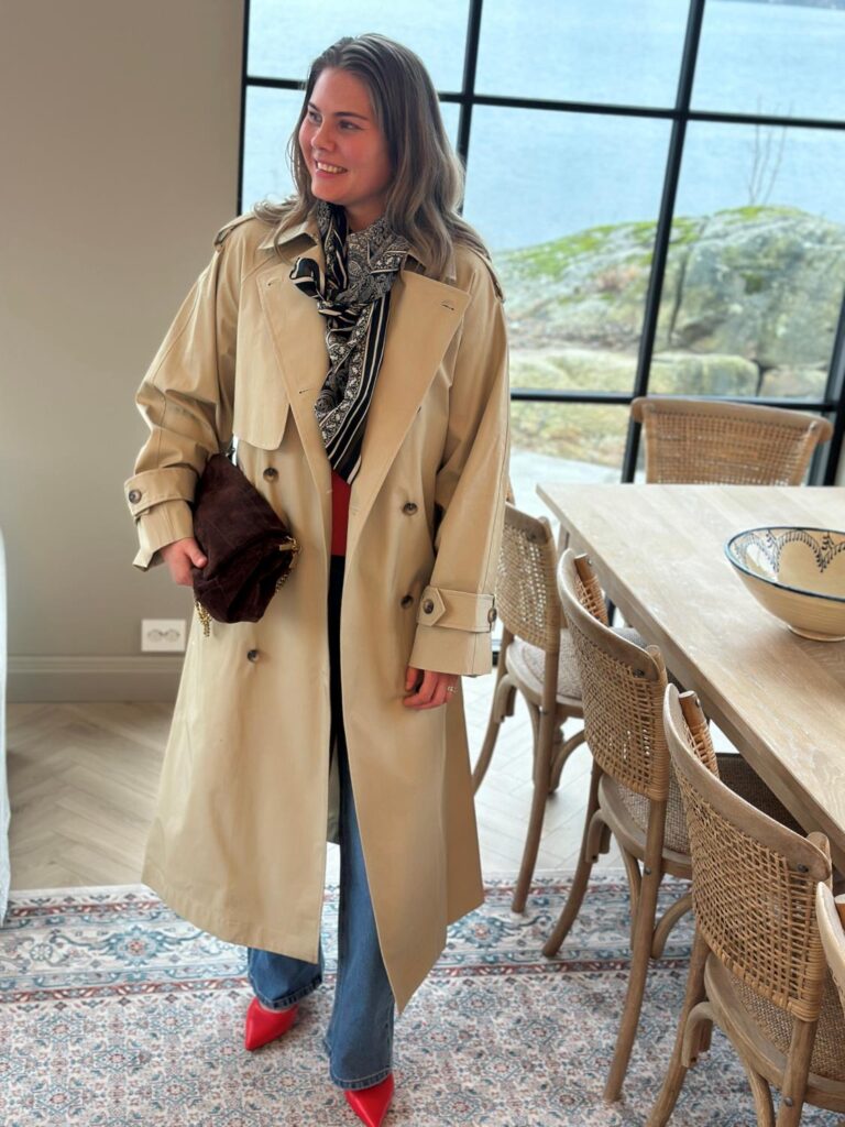 Selected Femme Kai Trench Coat