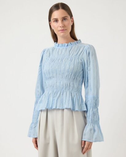 YAS Rava Smock Top Skyway