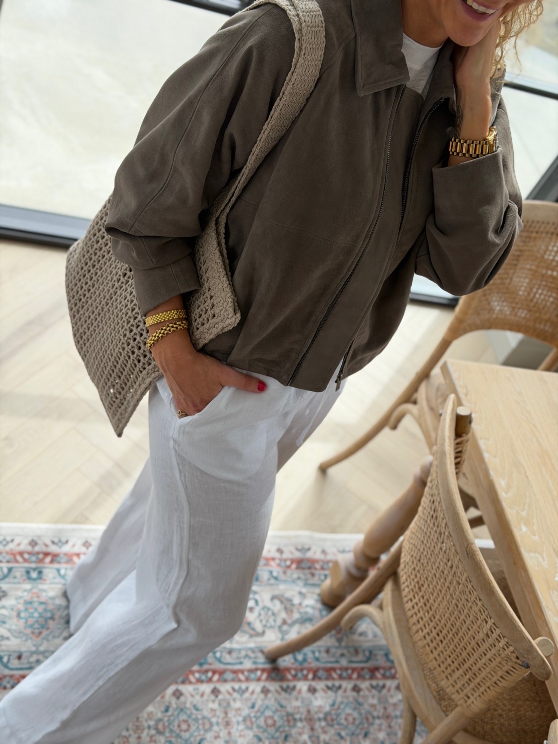 My Essential Wardrobe Petra Bomber Jacket – Skinnjakke i moderne bomberstil
