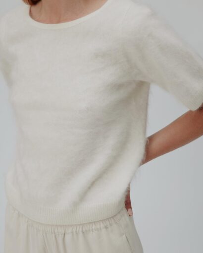 Six Ames Rachel Brushed White