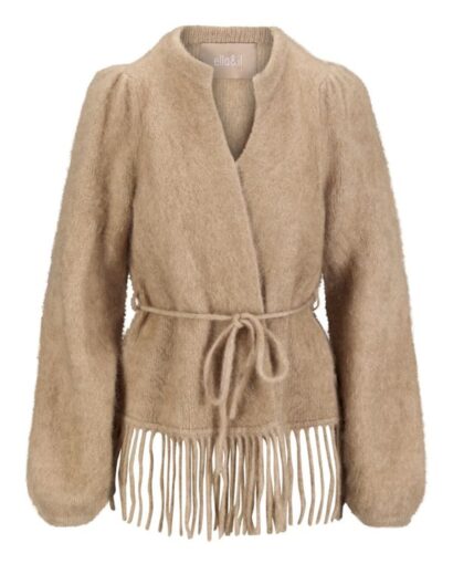 Ella & il Fidele Chunky Cardigan Hazel Beige