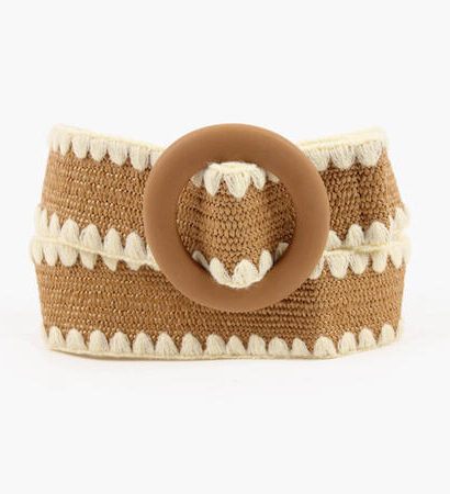 Nohr Frederikke Elastic Belt Beige 90 cm