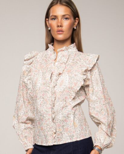 MissMaya Blouse Pink Garden