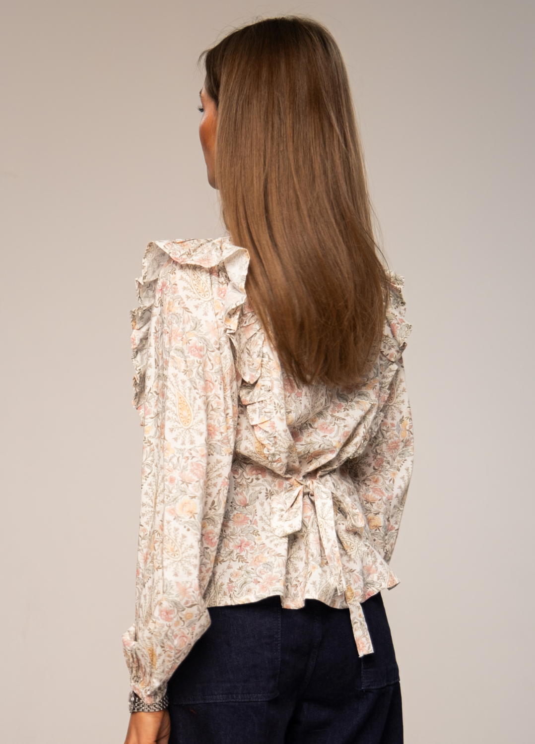 MissMaya Blouse Pink Garden