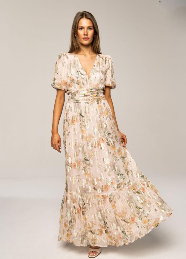 MissMaya Heena Dress Shimmering Garden