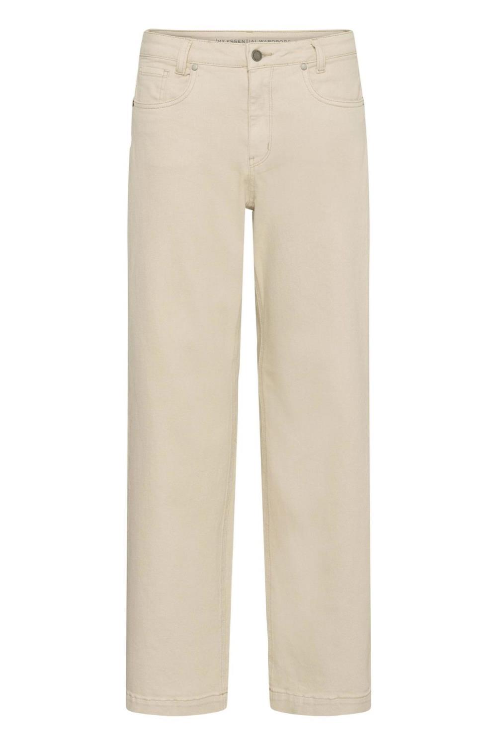 My Essential Wardrobe Louis High Wide Oatmeal "32